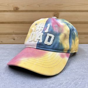 #1 DAD Tie Dye Hat Baseball Ball Cap ADJUSTABLE Relaxed Fit by Goodfellow